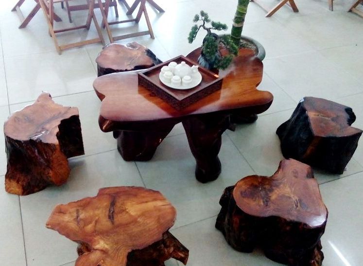 Bộ bàn ghế gốc cây bàn ghế gốc cây bàn ghế gốc bàn ghế gốc hàng khủng
